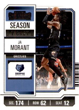 2023-24 Panini Contenders #74 Ja Morant Season Ticket Retail