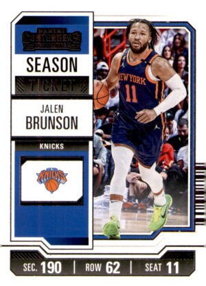 2023-24 Panini Contenders #59 Jalen Brunson Season Ticket Retail