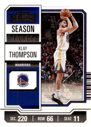 2023-24 Panini Contenders #5 Klay Thompson