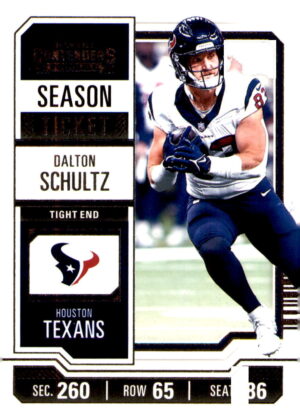 2023 Panini Contenders #41 Dalton Schultz