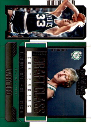 2023-24 Panini Contenders #21 Larry Bird Historic Draft Class Contenders