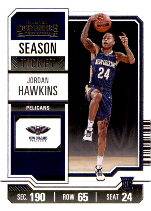 2023-24 Panini Contenders #76 Jordan Hawkins Season Ticket Retail