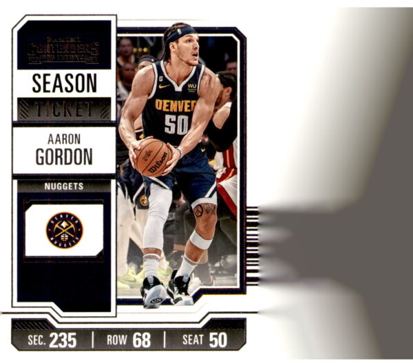 2023-24 Panini Contenders #47 Aaron Gordon Season Ticket Retail