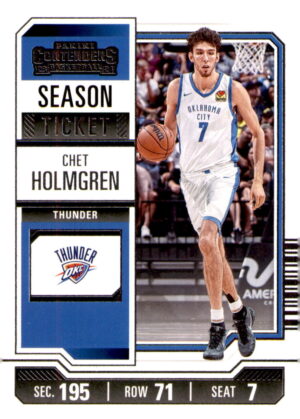 2023-24 Panini Contenders #33 Chet Holmgren
