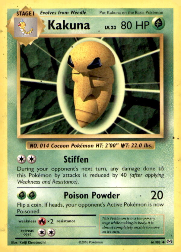XY - Evolutions #6/108 Kakuna