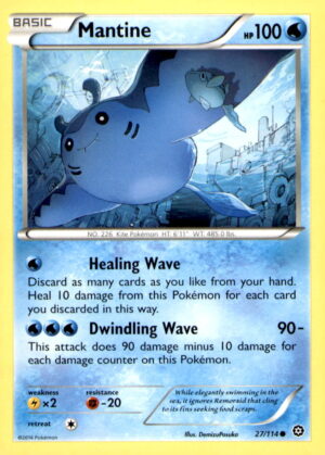 XY - Steam Siege #27/114 Mantine