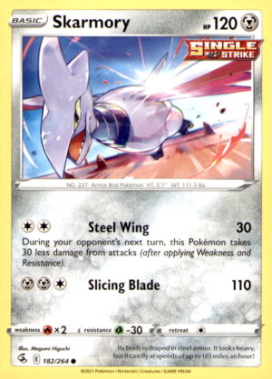 SWSH08: Fusion Strike #182/264 Skarmory