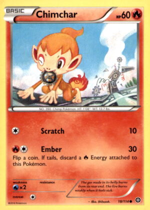 XY - Steam Siege #18/114 Chimchar