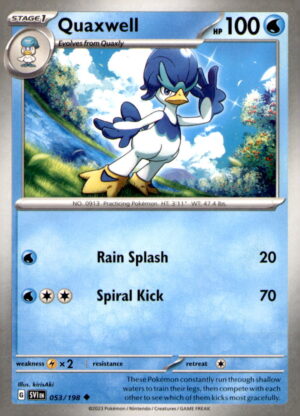 SV01: Scarlet & Violet Base Set #053/198 Quaxwell