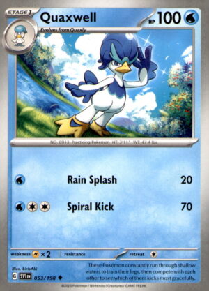 SV01: Scarlet & Violet Base Set #053/198 Quaxwell