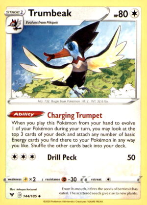 SWSH04: Vivid Voltage #144/185 Trumbeak