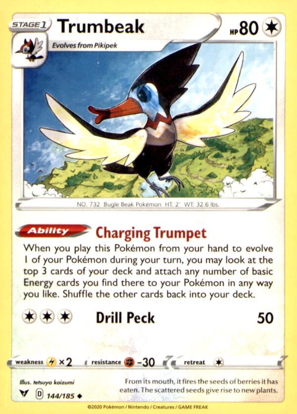 SWSH04: Vivid Voltage #144/185 Trumbeak