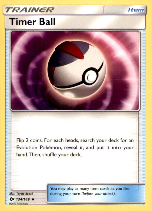 SM Base Set #134/149 Timer Ball