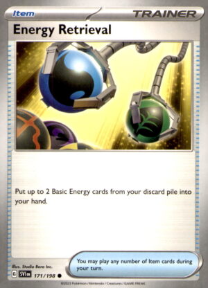 SV01: Scarlet & Violet Base Set #171/198 Energy Retrieval