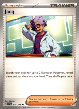 SV01: Scarlet & Violet Base Set #175/198 Jacq