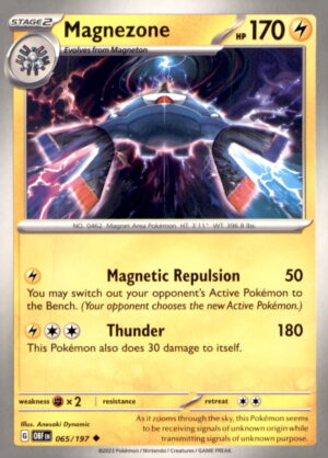 SV03: Obsidian Flames #065/197 Magnezone