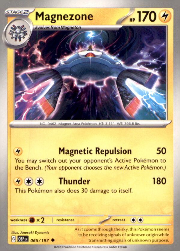 SV03: Obsidian Flames #065/197 Magnezone