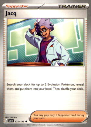 SV01: Scarlet & Violet Base Set #175/198 Jacq