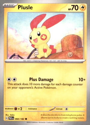 SV04: Paradox Rift #060/182 Plusle