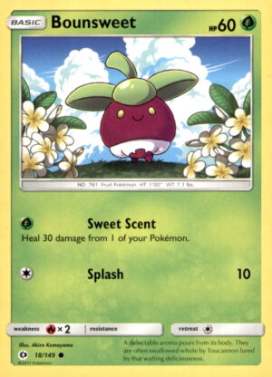 SM Base Set #18/149 Bounsweet