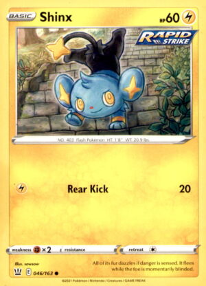 SWSH05: Battle Styles #046/163 Shinx