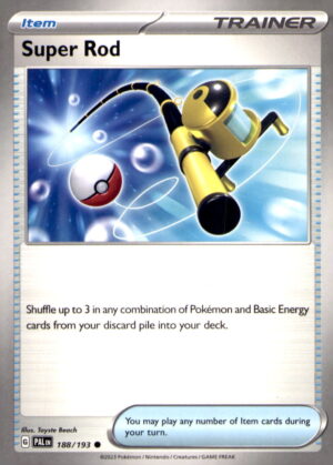 SV02: Paldea Evolved #188/193 Super Rod