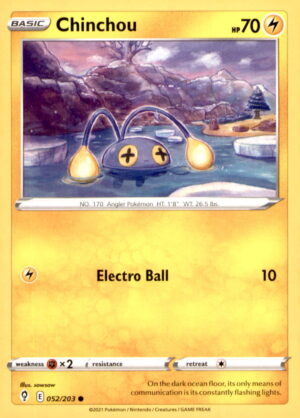 McDonald's Promos 2022 #008/015 Chinchou - 8/15