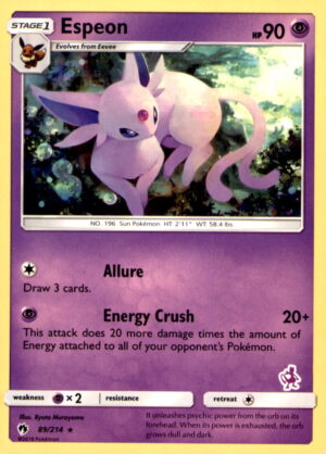 SM - Lost Thunder #89/214 Espeon