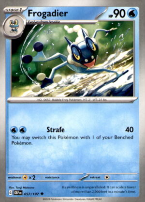 SV03: Obsidian Flames #057/197 Frogadier