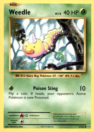 XY - Evolutions #5/108 Weedle