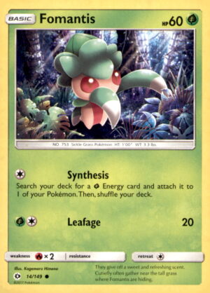 SM Base Set #14/149 Fomantis