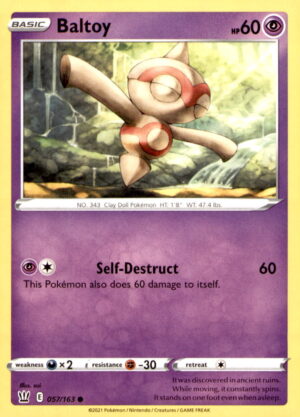 SWSH05: Battle Styles #057/163 Baltoy