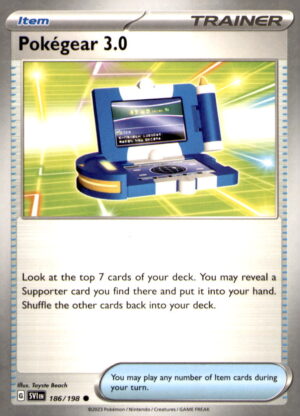 SV01: Scarlet & Violet Base Set #186/198 Pokegear 3.0