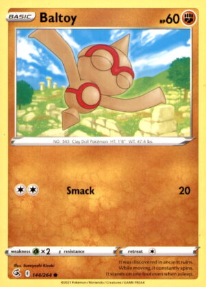 SWSH08: Fusion Strike #144/264 Baltoy