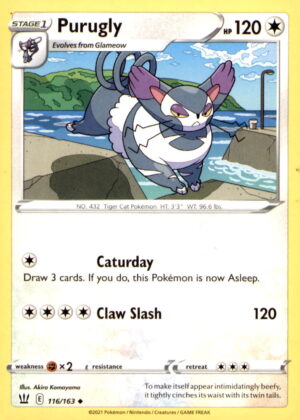 SWSH05: Battle Styles #116/163 Purugly