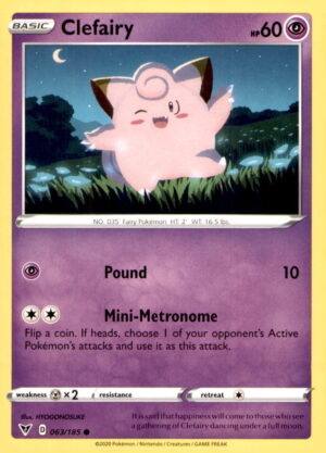SWSH04: Vivid Voltage #063/185 Clefairy
