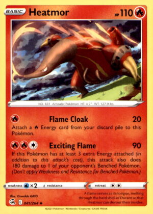 SWSH08: Fusion Strike #041/264 Heatmor