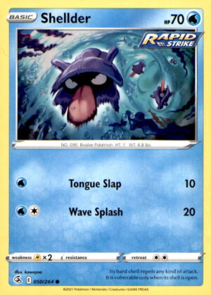 SWSH08: Fusion Strike #050/264 Shellder