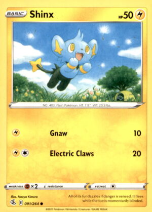 SWSH08: Fusion Strike #091/264 Shinx
