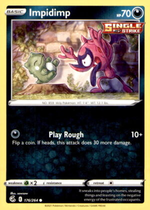 SWSH08: Fusion Strike #176/264 Impidimp
