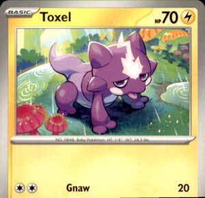 SV01: Scarlet & Violet Base Set #071/198 Toxel