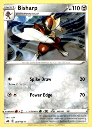 Crown Zenith #093/159 Bisharp