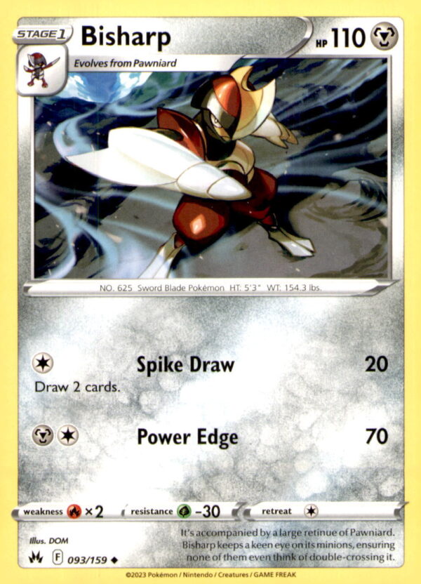 Crown Zenith #093/159 Bisharp