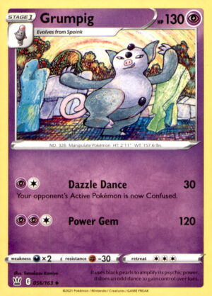 SWSH05: Battle Styles #056/163 Grumpig
