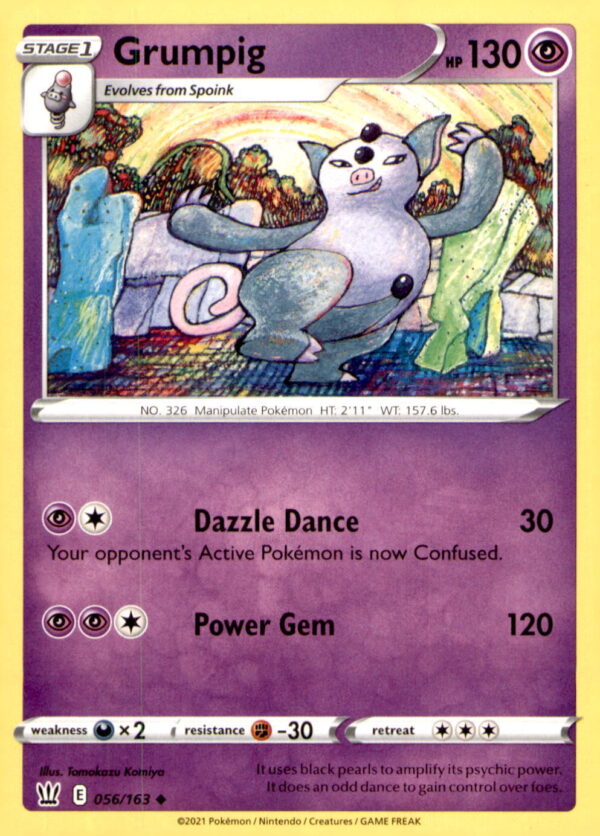 SWSH05: Battle Styles #056/163 Grumpig