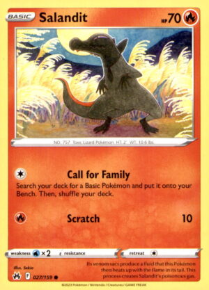 Crown Zenith #027/159 Salandit