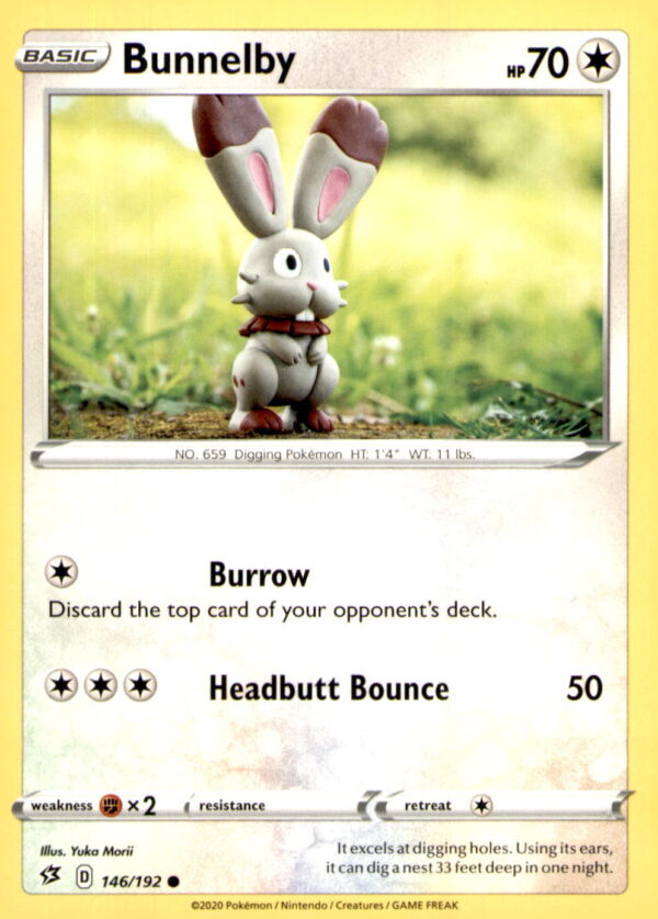 SWSH02: Rebel Clash #146/192 Bunnelby