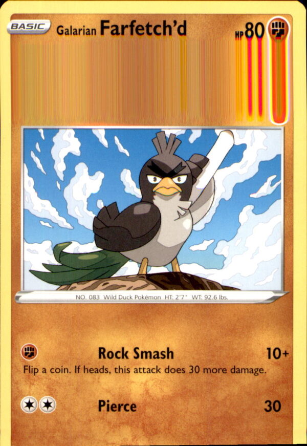 SWSH02: Rebel Clash #094/192 Galarian Farfetch'd