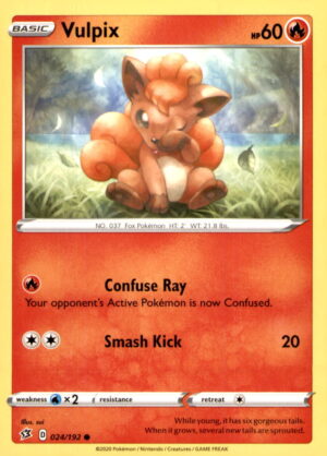 SWSH02: Rebel Clash #024/192 Vulpix