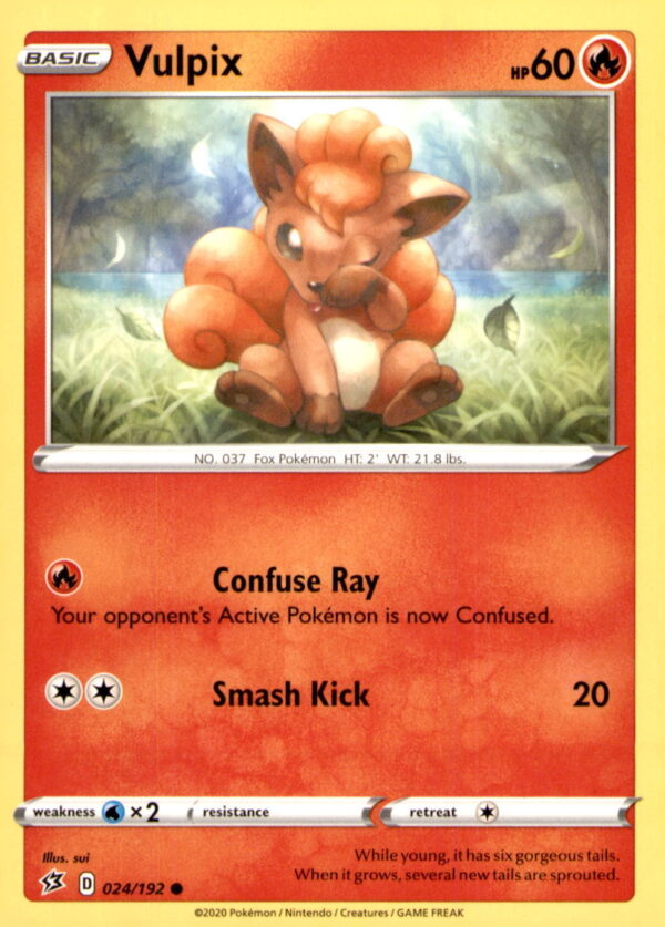 SWSH02: Rebel Clash #024/192 Vulpix